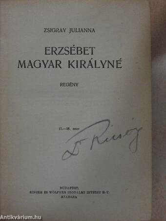 Erzsébet magyar királyné