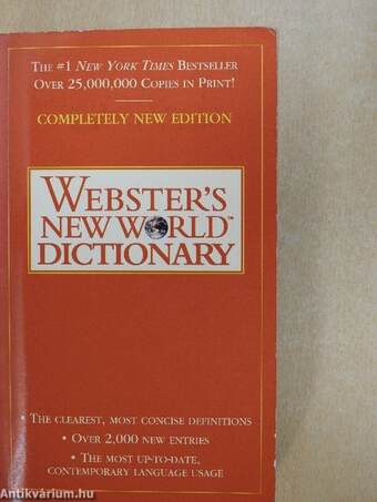 Webster's New World Dictionary