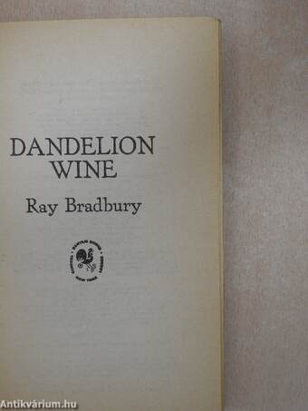 Dandelion Wine