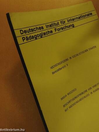 Beschäftigungsprobleme von Arbeitskräften mit Hochschulanschluss in Rumänien