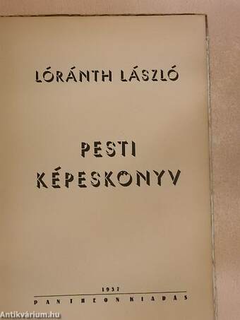 Pesti képeskönyv