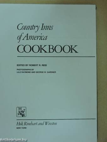 Country Inns of America Cookbook