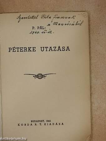 Péterke utazása