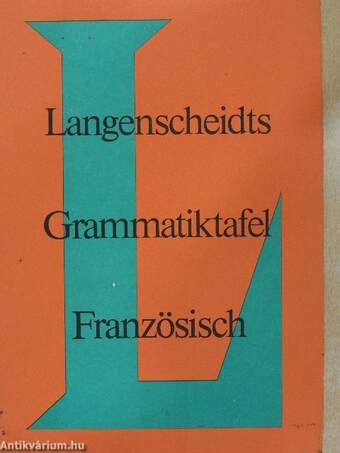 Langenscheidts Grammatiktafel Französisch