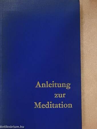 Anleitung zur Meditation