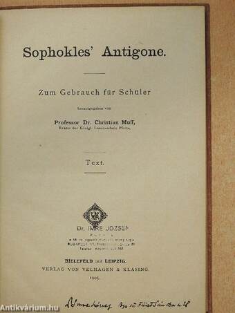 Sophokles' Antigone