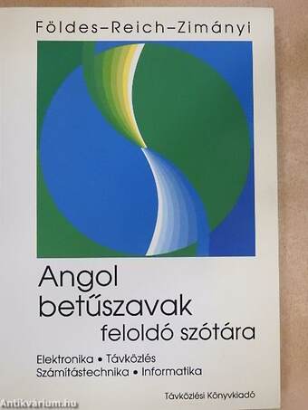 Angol betűszavak feloldó szótára