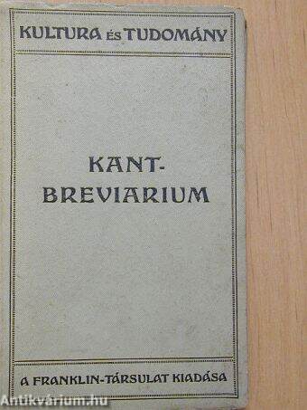 Kant-breviarium