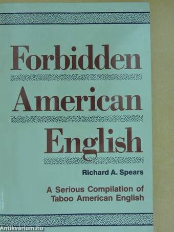 Forbidden American English