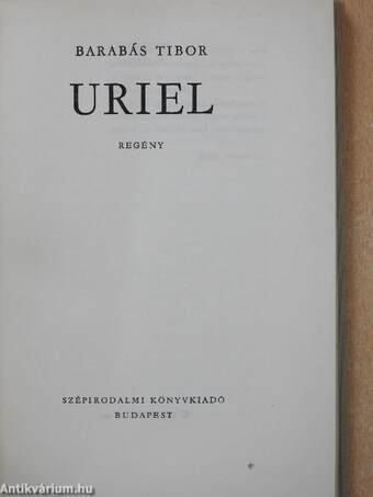 Uriel (dedikált példány)