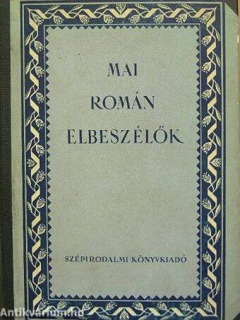 Mai román elbeszélők