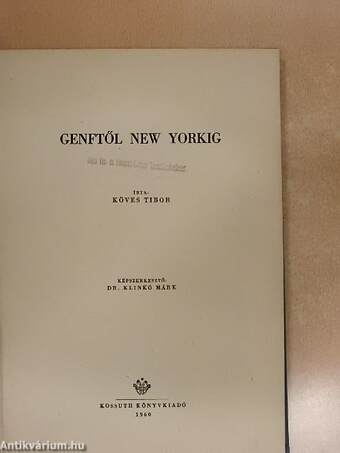 Genftől New Yorkig