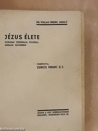 Jézus élete