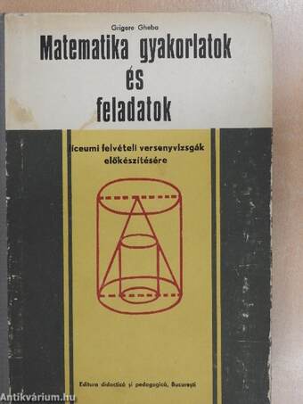 Matematika gyakorlatok és feladatok