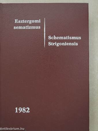 Esztergomi sematizmus 1982