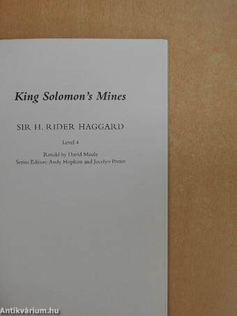 King Solomon's Mines