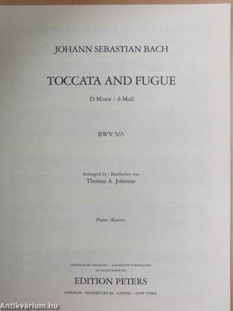 Toccata und fugue