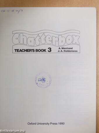 Chatterbox 3. - Teacher's Book