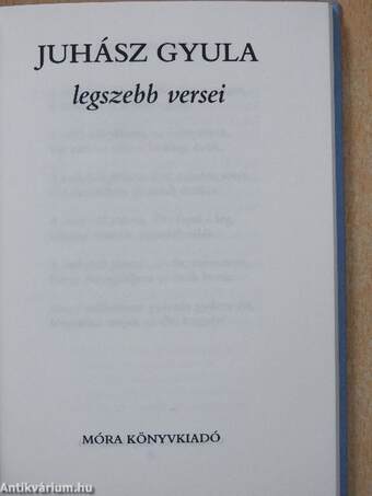 Juhász Gyula legszebb versei