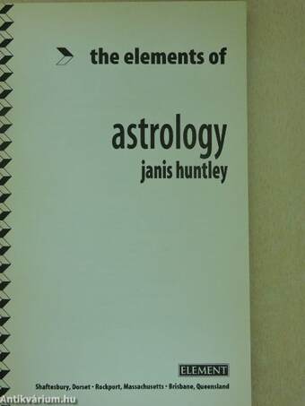 The elements of astrology