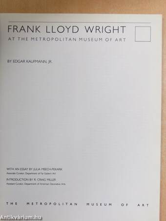 Frank Lloyd Wright