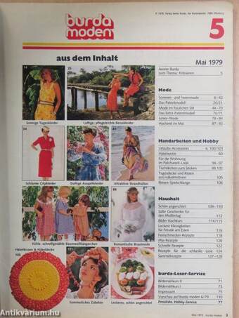 Burda Moden Mai 1979