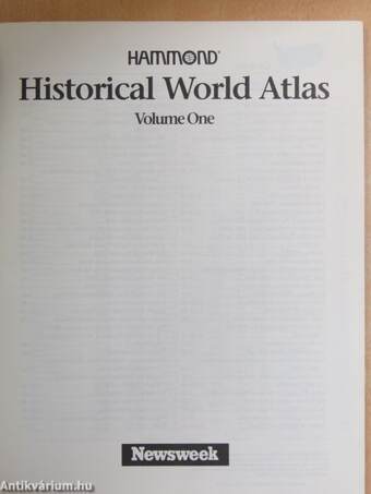 Hammond Historical World Atlas 1.