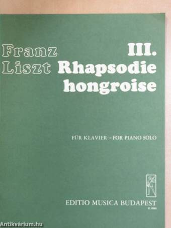 III. Rhapsodie hongroise