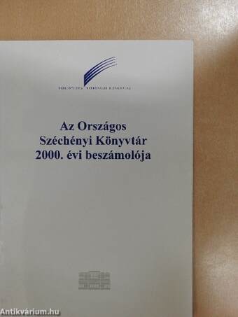 Az Országos Széchényi Könyvtár 2000. évi beszámolója