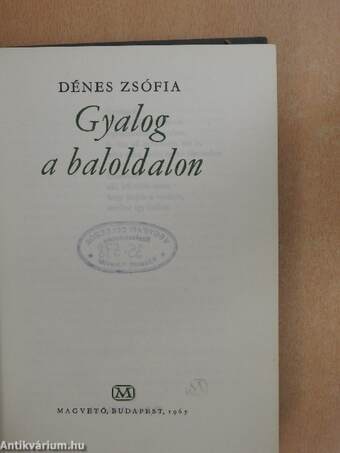 Gyalog a baloldalon