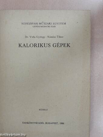 Kalorikus gépek