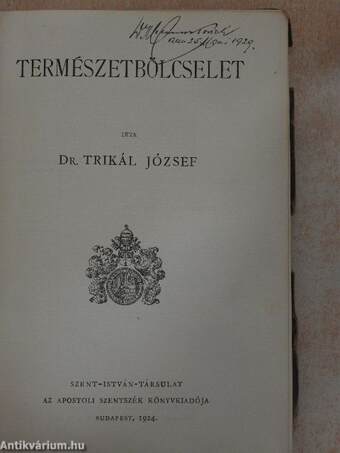 Természetbölcselet