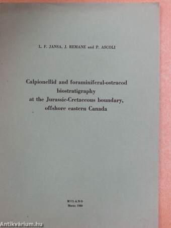 Calpionellid and Foraminiferal-Ostracod Biostratigraphy at the Jurassic-Cretaceous Boundary, offshore Eastern Canada