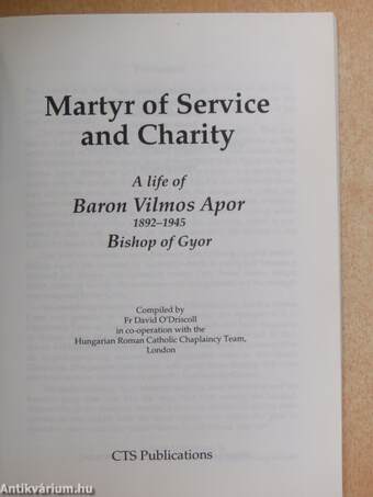 Martyr of Service and Charity