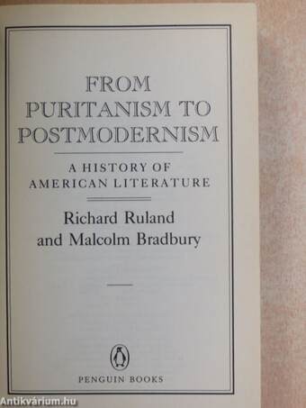 From Puritanism to Postmodernism