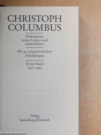 Christoph Columbus 1-2.