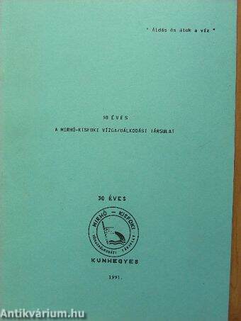 30 éves a Mirhó-Kisfoki Vízgazdálkodási Társulat