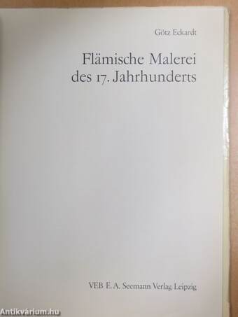 Flämische Malerei des 17. Jahrhunderts