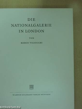 Die Nationalgalerie in London