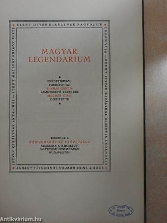 Magyar Legendarium