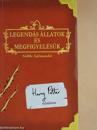 Göthe Salmander: Legendás állatok és megfigyelésük