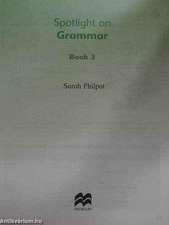 Spotlight on Grammar - Pupil's Book 3