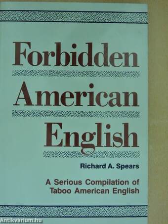 Forbidden American English