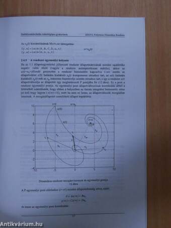 Folytonos dinamikus rendszer lineáris állapotegyenletének megoldása