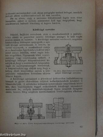 Lemezkivágó, hajlító és húzó szerszámok készítése