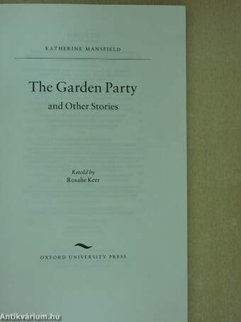 The Garden Party and Other Stories