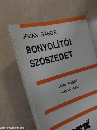 Bonyolítói szószedet