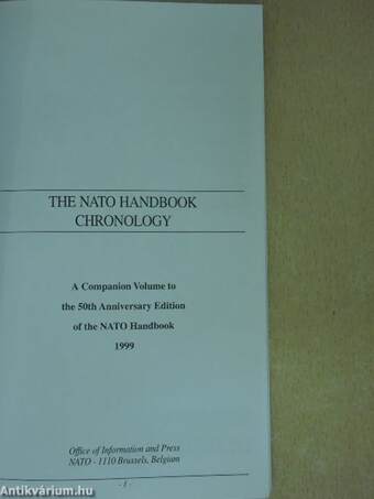 The NATO Handbook Chronology