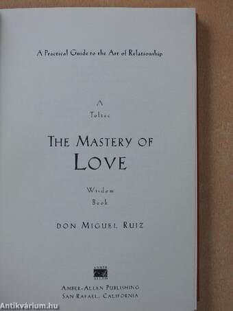 The Mastery of Love 