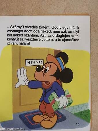 Mickey Mouse szülinapi ajándéka